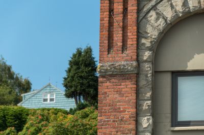 Elegant Brick Facade