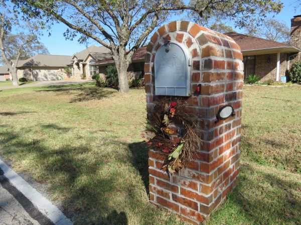 Brick Mailbox Replacement in Fairhope