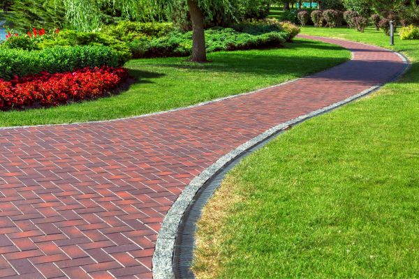 Brick Walkway Installation in Fairhope