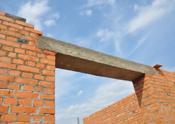Lintel Installation in Fairhope