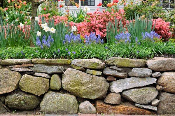 Stone Wall Hardscaping in Fairhope
