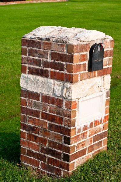 Brick Mailbox Installation in Fairhope