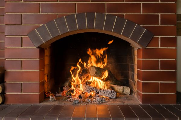 Brick Hearth Installation in Fairhope