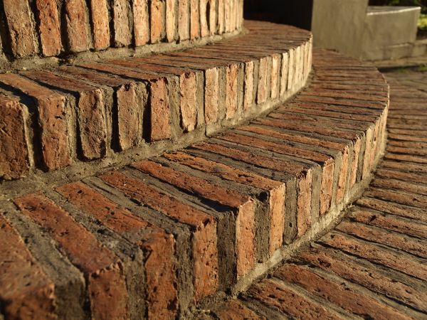 Brick Stairs Installation in Fairhope