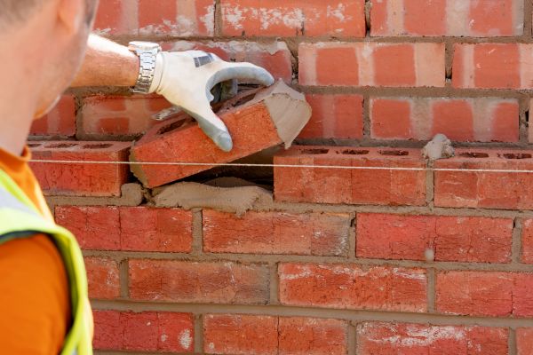 Red Brick Installation in Fairhope