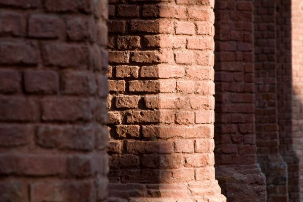 Brick Pillars Installation in Fairhope