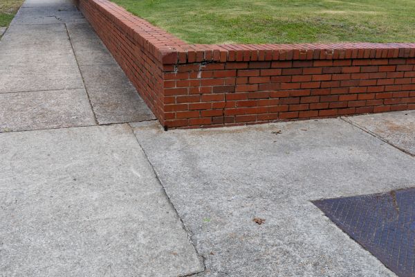 Brick Retaining Wall Repair in Fairhope